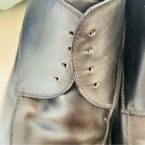 Prada Leather Oxford Lace Up Shoes - Picture 5 of 14